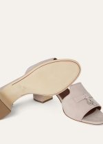 Summer Charms Suede Goatskin Sandal - Image 4